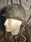 Vintage Iraqi M80 Helmet  Type 5 W lining   Chin Strap  Desert Storm Era W name