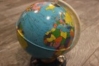 Vintage 1970 s Ohio Arts 984-d173 Desk Size 9  World Globe 12  Tall  Vg 