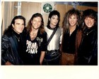 Ultra Rare  Original Michael Jackson Jon Bon Jovi 1987 Tokyo Japan 2x Photo Set