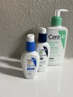 Cerave Am Spf 30   Pm Moisturizing Lotions With Foaming Facial Cleanser Set