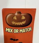 Reese   s Peanut Butter Cups Halloween Pumpkin Pos Store Display Signs Candy Ad