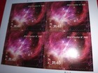 Sheet Of 4 Usa 31 40 Dollars Star Cluster Stamps  Unused Mnh 2024 - Value  125 6