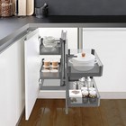 Blind Corner Cabinet Organizer Corner Pull Out Organizer For Kitchen 63 50 59cm