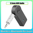 Wireless Bluetooth Receiver 3 5mm Aux Audio Stereo Music Hands Free Car Adapter