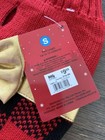 Pet Apparel Holiday Sweater Pets Dog Size Small 12    Fit Buffalo Check W  Bow Nwt