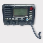 Icom Ic-m504 Marine Vhf Radio With Attached Hm-126b Fist Mic - Tested