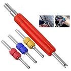 4pcs Aluminum Alloy Color Car Air -conditioning Valve Core Wrench  R134 R12 