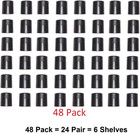 1  Diameter Post Wire Shelf Clips Shelving Split Sleeves Lock Metal Rack Locking