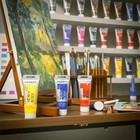 Meeden Thick Acrylic Paint Set  Satin Finish  8x100ml Tubes For Art   Crafts