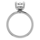 Igi F-vs 2 Carat Emerald Lab Grown Diamond Solitaire Engagement Ring 14k Gold