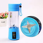 Portable Blender Juicer Cup Usb Rechargeable Smoothies Mixer Fruit Machine