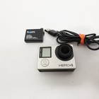 Gopro Hero4 Silver Action Camera W  Lcd Touch Bacpac Battery   Usb Cable