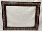 Antique Victorian Moorish islamic Inspired Gesso   Solid Oak Frame Fits 24 x18 