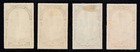 1934   Premier National Philatelic Exhibition Gorgeous Set Of 4 Poster Stamps