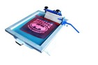 Shaking 1 Color T-shirt Screen Printing Machine Desktop Screen Press Printer