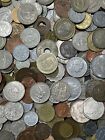 Huge Bulk Mixed Lot Of 100 Assorted Foreign Coins From Around The World 
