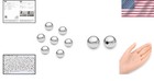 100pcs 3mm Sterling Silver Spacer Beads For Diy Jewelry