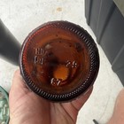 1970s Anheuser-busch Amber Glass Beer Bottle