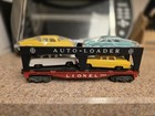 Postwar Lionel 6414 Evans Auto Loader   Box Cars Still Wrapped In Original Cello