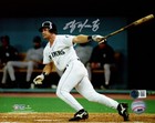 Edgar Martinez Signed Framed 8x10 Photo Seattle Mariners The Double Beckett Wit
