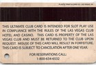 Las Vegas Club Casino - Las Vegas  Nv - 2nd Issue Slot Card  Employee Card