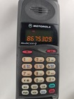 Vintage Motorola Microtac 650 Cell Phone With Original Box Works When Plugged In