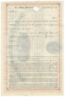 Northern Pacific Railroad Stock Issued To J  Pierpont Morgan - Not Signed
