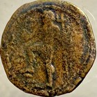 Goddess Fortuna Roman Provincial 27bc-14ad Reign Of Augustus Neptune Coin Rare