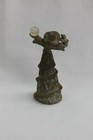 Spoontiques Pewter Wizard With Owl   Crystal Ball Figurine Mr922