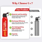 4 Pack Car Fire Extinguisher With Bracket 620ml  4 In 1 Fire Extinguishers