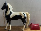 Vintage 1950 s Hartland Chief Thunderbird W black And White Pinto  