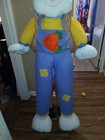 Vintage Burgess International Stuffed Giant Plush Plump Bunny Rabbit 62 Inches 