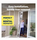 Petsafe Sliding 80 11 16-in Glass Pet Door  White  Large