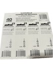 Hearing Aid Batteries 40 Pack Mercury Free Size 10-best By Date 09-2025