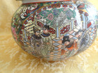 Large Chinese Republic Period Porcelain Famille Rose Kamcheng Covered Jar