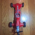 Vintage Cox Thimble Drome Prop Rod Tether Car W engine  8