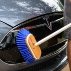 Shurhold Deck Brush 6  Nylon Extra Soft Bristle Boat Rv Cleaning Attachment 970