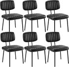 Set Of 2 Upholstered Dining Chair Mid Century Modern Home Kitchen Accent Chairs