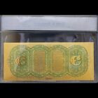 Gold 1864  100 One Hundred Dollars Banknote Collectible With Bag   Certificate