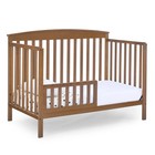 Delta Children Hanover 6-in-1 Convertible Baby Crib  Chestnut
