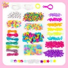 Jewelry Making Kit Girl Tool Set Handmade Bracelet Creative Craft Abc Beads Kids