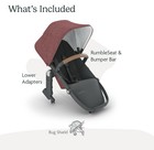 Rumbleseat V2  Second Lower Seat compatible With Vista V2 And Vista V3   Adapter