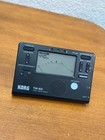 Korg Tm-60 Bk Black Combo Tuner Metronome Multi Instrument    Works Great 