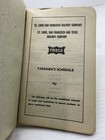 1953 Frisco St Louis San Francisco Railway Company Texas Railroad Trainmen