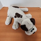Vintage 1985 Pound Puppies Tonka Large Gray W Brown Spots 18    Plush Stuffed