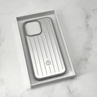Rimowa Iphone Case Silver Aluminum For Iphone 16 Pro Max New Us