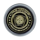 Card Guard - Bullets Pair Of Aces Gold Poker Protector  