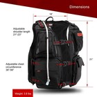 Msr Rover Vest One Size Fits Most With 2l Hydrapack And Concealed Carry