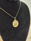 Vintage World Fair 1986 Vancouver Bc Expo Charm pendant Gold Necklace Rare