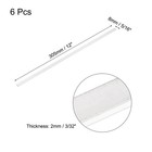 6 Pcs Square Aluminum Flat Bar  3 32 x 5 16   X 12  6061 Aluminum Flat Bar